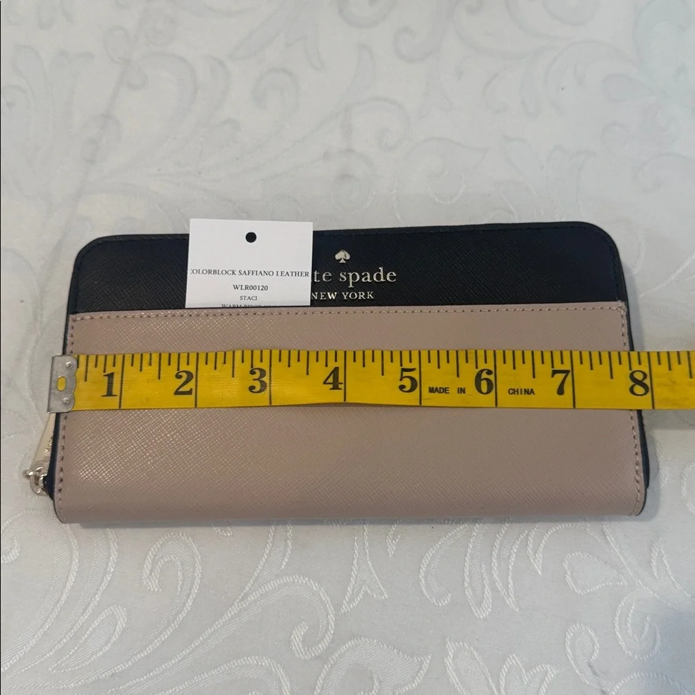 ♠️Kate Spade Black NY Staci Continental Wallet